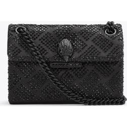 Kurt Geiger Mini Crystal Kensington Bag - Black