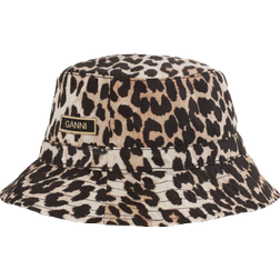 Ganni Bucket Hat - Leopard