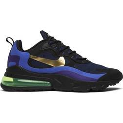 Nike Air Max 270 React M - Black/Deep Royal Blue/Hyper Royal/University Gold