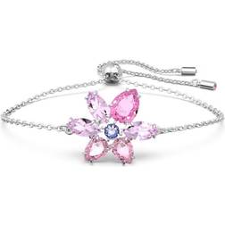 Swarovski Gema Bracelet - Silver/Pink