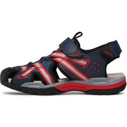 Geox Borealis Boy Sandal,Avio Red,35