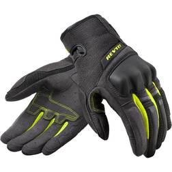 Rev'it! Motorradhandschuhe volcano schwarze gelb fluo fgs163-1450