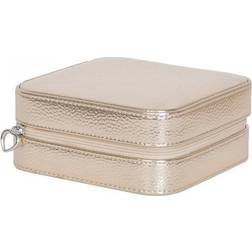 Mele & Co Luna Travel Jewellery Box - Gold