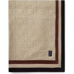 Lexington Graphic Quilted Bedspread Brown, Beige, Grey (240x160cm)