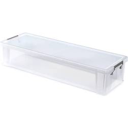 Whitefurze Allstore Clear Wrapping Paper Storage Box