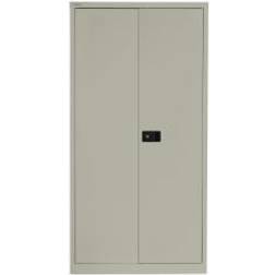 Bisley Economy Cupboard 1806mm High with Three Black Purpose