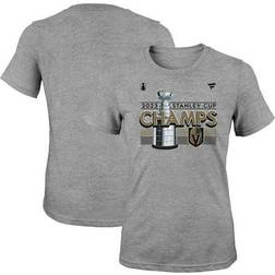 Fanatics Youth Girls Branded Heather Gray Vegas Golden Knights 2023 Stanley Cup Champions Locker Room T-Shirt