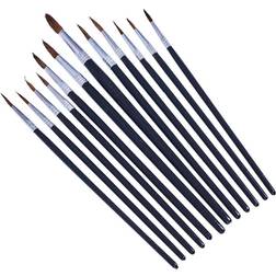 Blackspur Wooden Artist's Paint Brush Set