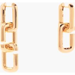 Marc Jacobs Chain Link Gold-Tone Earrings