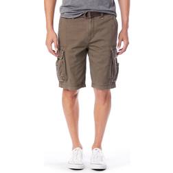 Unionbay Survivor Men's Belted Cargo Shorts - Saddle