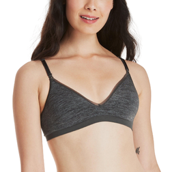 Hanes Women's Comfy Support Convertible T-Shirt Bra - Gravel Grey Heather