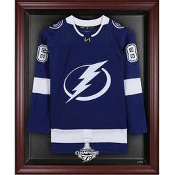 Tampa Bay Lightning 2020 Stanley Cup Champions Mahogany Framed Jersey Display Case