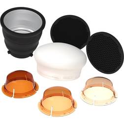 Magmod Professional Strobe Kit of Reflector XL, MagSphere XL Diffuser, XL 40 and XL 20 Multicolor