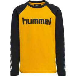 Hummel Boy's T-shirt L/S - Saffron (213853-3780)