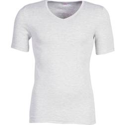 Damart Classic Grade V-Neck T-shirt - China Grey