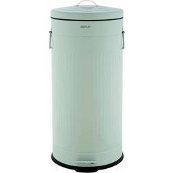 Charles Bentley 30L Retro Steel Waste Rubbish Kitchen Bin