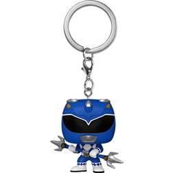 Funko Mighty Morphin Power Rangers 30th Anniversary Blue Ranger Pocket Pop! Key Chain