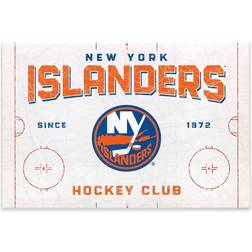 Open Road Brands New York Islanders 15'' 22'' Rink Canvas Wall Decor