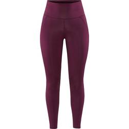 Craft Adv Essence High-Waist Tights Burgundy