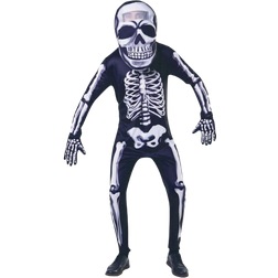 Bristol Novelty Unisex Big Head Skeleton Costume