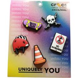 Crocs Jibbitz Skateboard is Life Shoe Charms