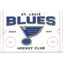 Open Road Brands St. Louis Blues 15.2'' 22.8'' Rink Wall Decor