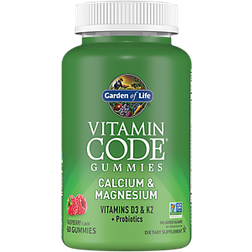 Garden of Life Vitamin Code Calcium & Magnesium Gummies Raspberry