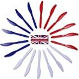 Bristol Novelty Red/White/Blue Knives