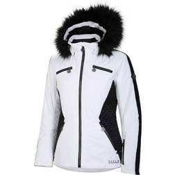 Dare 2b Julien Macdonald Women's Mastery Ski Jacket - White/Black