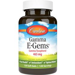 Carlson Gamma E-Gems, Gamma Tocopherol Heart