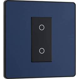 BG Evolve Single Touch Dimmer Switch, 2-Way Secondary, 200W, Matt Blue