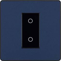 BG Evolve Matt Blue 200W Single Touch Dimmer Switch 2-Way Master PCDDBTDM1B