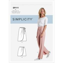Simplicity sewing pattern 9111 women u5 16-18-20-22-24