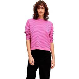 Selected Ribbed Knitted Jumper
