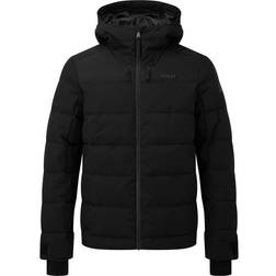 Tog24 Men's Insulated Padded Ski Jacket - Black