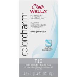 Wella ColorCharm Permanent Liquid Toner T10 Pale Blonde 42ml