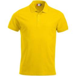 Clique Men's Classic Lincoln Polo Shirt - Lemon