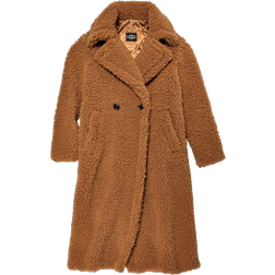 UGG Gertrude Long Teddy Coat - Chestnut