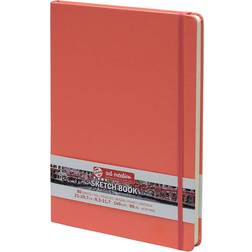 Talens Art Creations Sketchbook Coral Red A4 140g 80 sheets