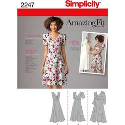 Simplicity 2247 sewing pattern misses dresses size 10-12-14-16-18