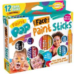 The Range Paint Pop Face Paints 12 Pack