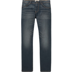 Tom Tailor Marvin Straight Jeans - Mid Stone Wash Denim