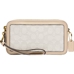 Coach Kira Crossbody In Signature Jacquard - Brass/Chalk Ivory