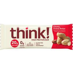 Think! High Protein Bar Chunky Peanut Butter 60g 10 pcs