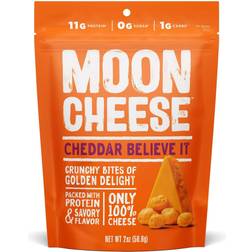 Moon Cheese Cheddar Believe It 56.6g 1pack