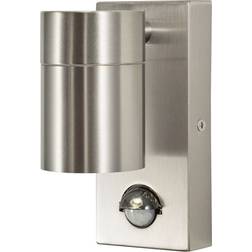 Litecraft Stainless With PIR Wall light