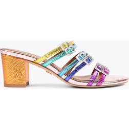 Kurt Geiger London Pierra Leather Strap Mules, Multi