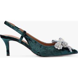 Kurt Geiger London Belgravia Bow Slingback Court Shoes