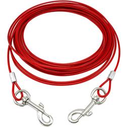 Bunty Dog Puppy Garden Camping Tie Out Lead Leash Extension Wire Cable