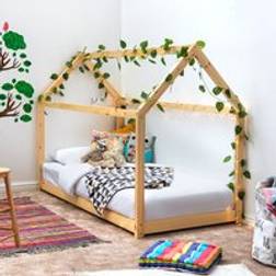 CrazyPriceBeds Treehouse House Style Wooden Pine Frame